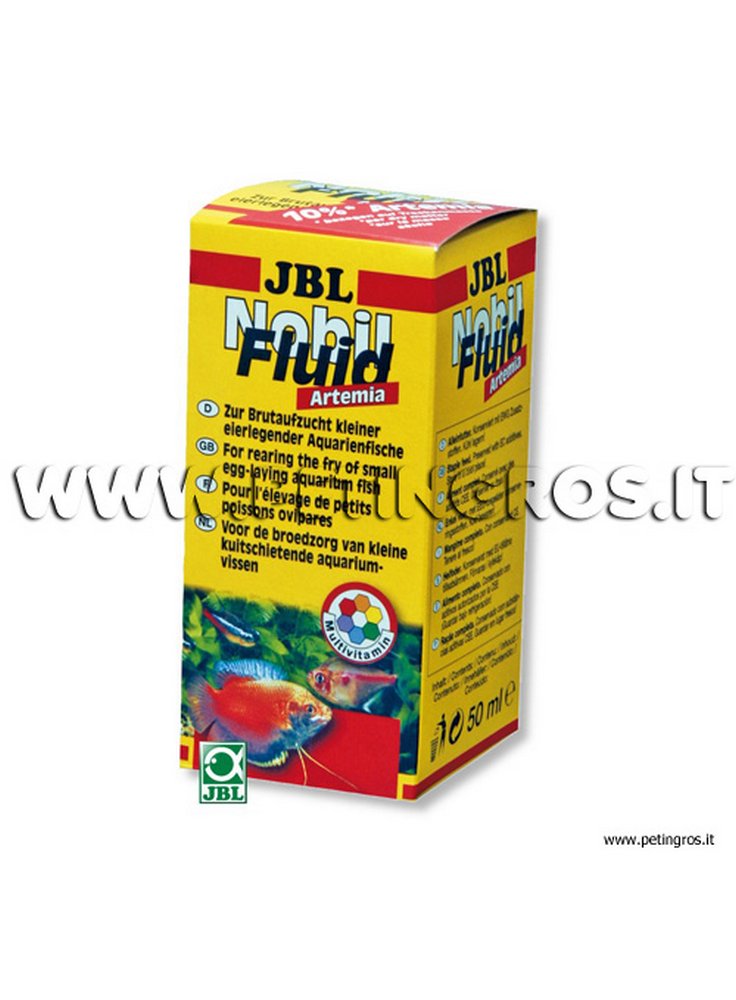 JBL NobilFluid Artemia 50 ml/54g – Cibo liquido per avannotti