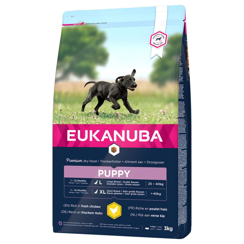 Eukanuba Dog Base Puppy Large Breeds Chicken kg 12