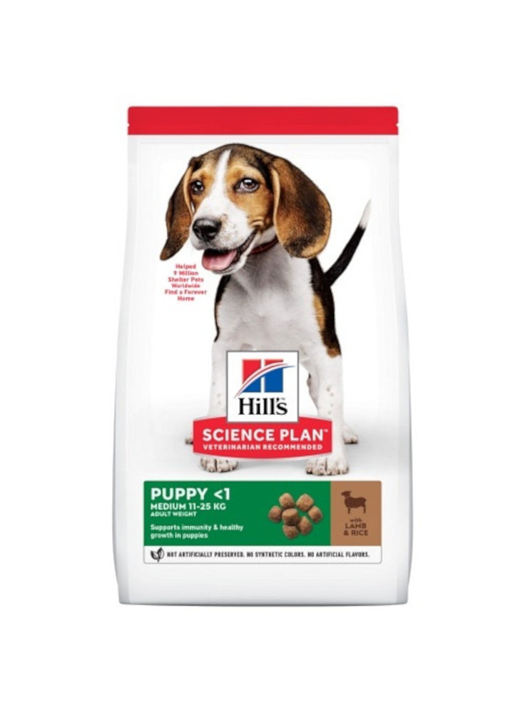 Hill's canine Puppy medium agnello e riso