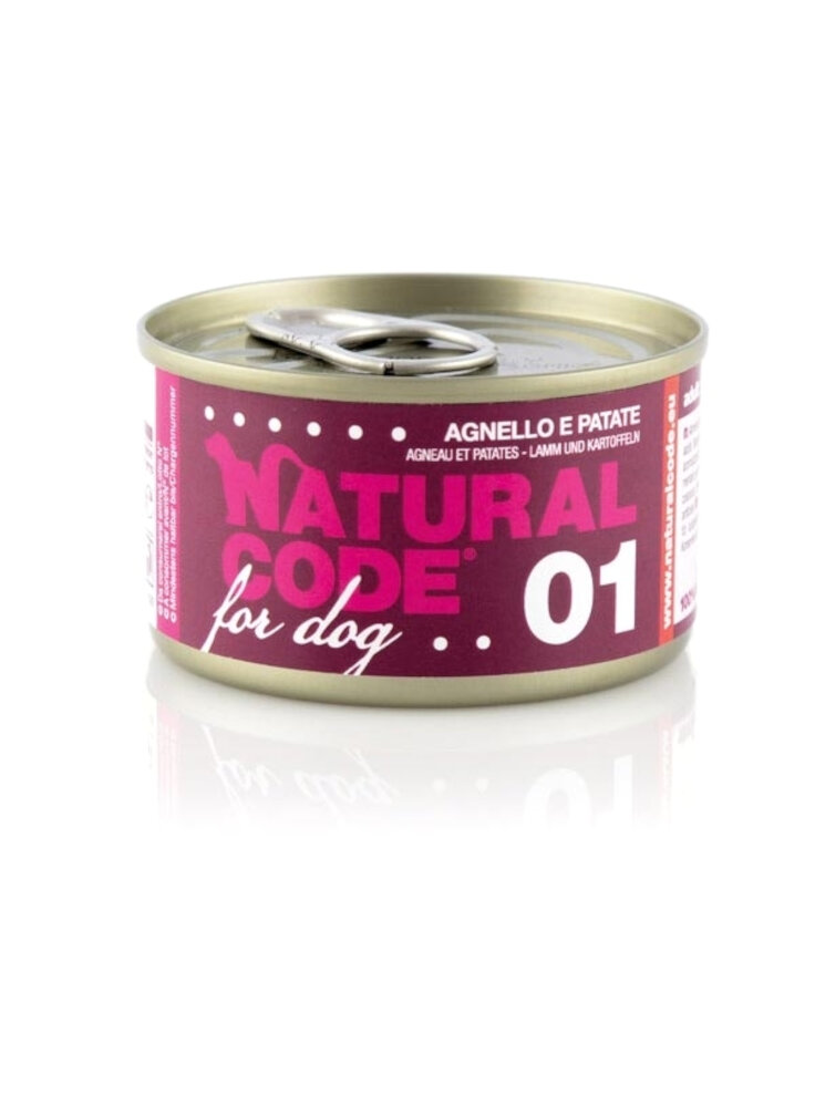 NATURAL CODE DOG - umido 90g