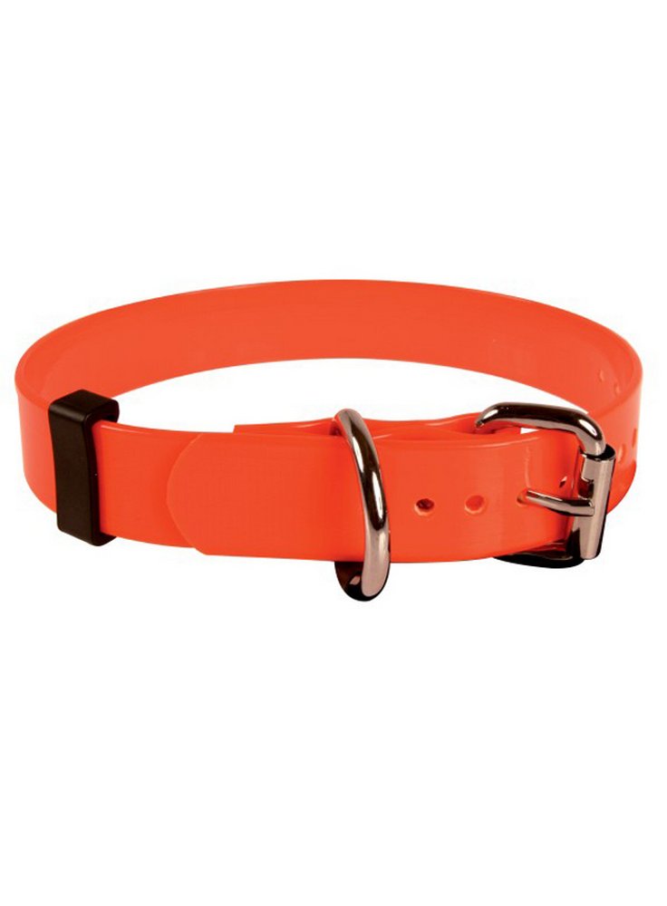 Collare per cani da CACCIA in pvc FLUO da 55 CM