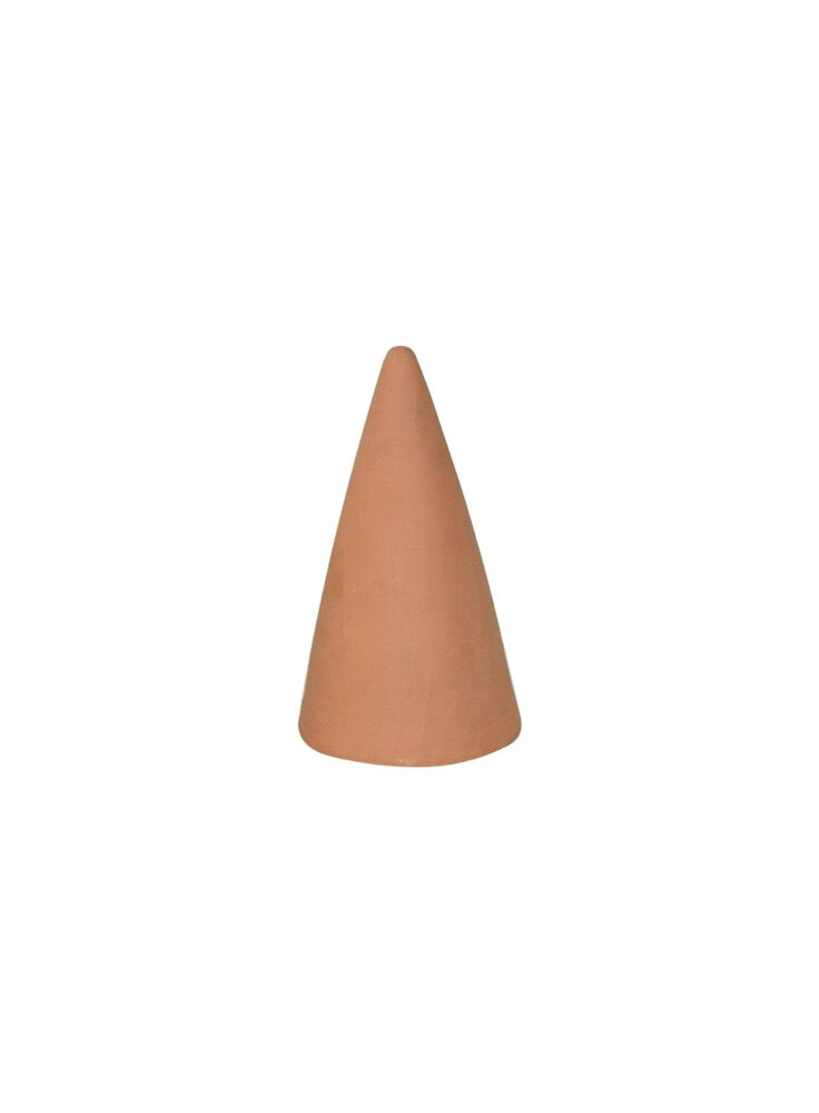Cono di terracotta per discus scalari leggermente scheggiato
