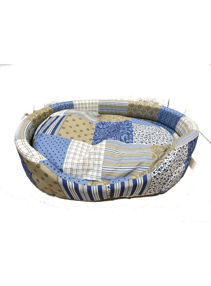 Cuccia peachoc blu cani di media e grande taglia