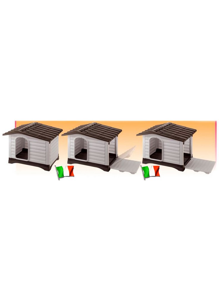 Cuccia per Cani da Esterno con Apertura Laterale DOGVILLA