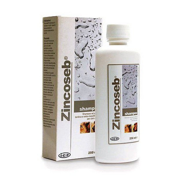 ICF ZINCOSEB SHAMPOO lenitivo per cani e gatti 250 ml