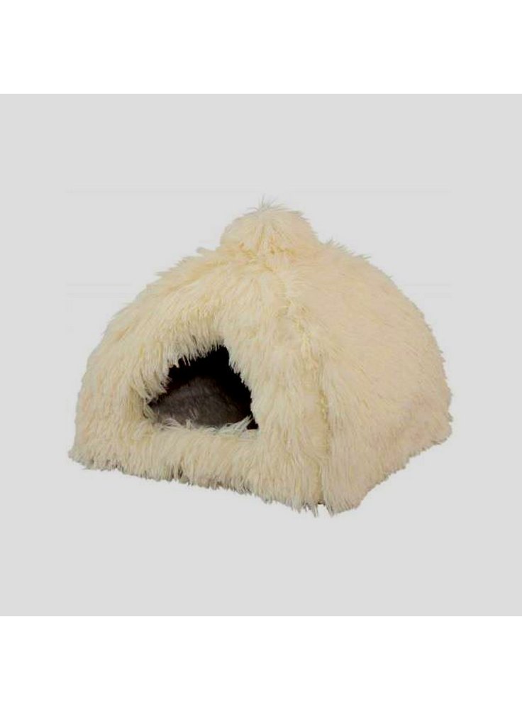 Cuccia igloo Yeti bianco