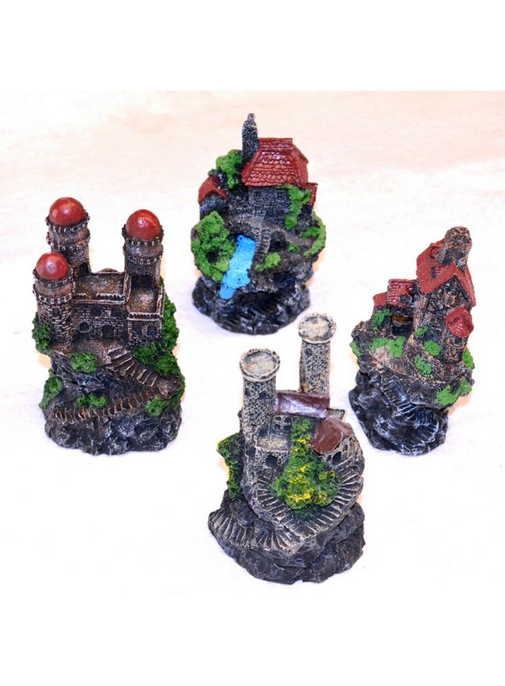 Decorazione acquario CASTELLO Piccolo assortito