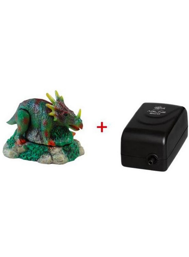 Haquoss decorazione dinosauro 2 con areatore