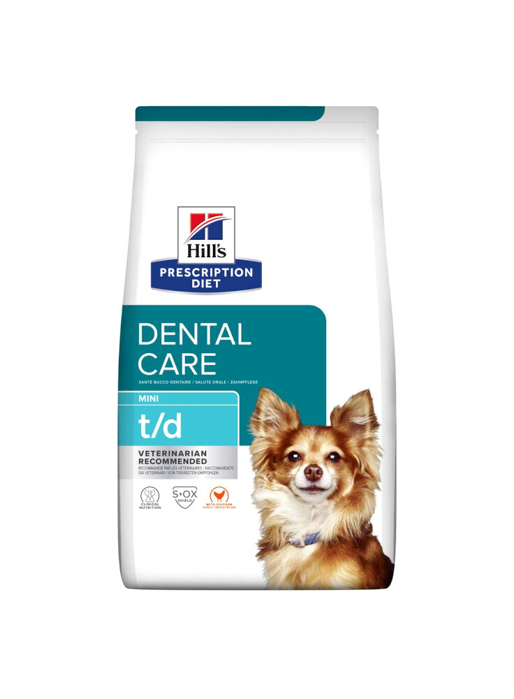 Hill's canine T/D 3kg crocchetta per la pulizia dei denti