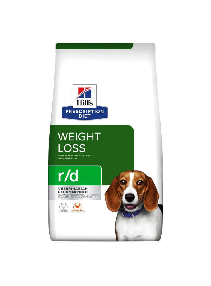 Hill's canine R/D 1,5 4 6 12KG 370gr dieta dimagrante per cani obesi