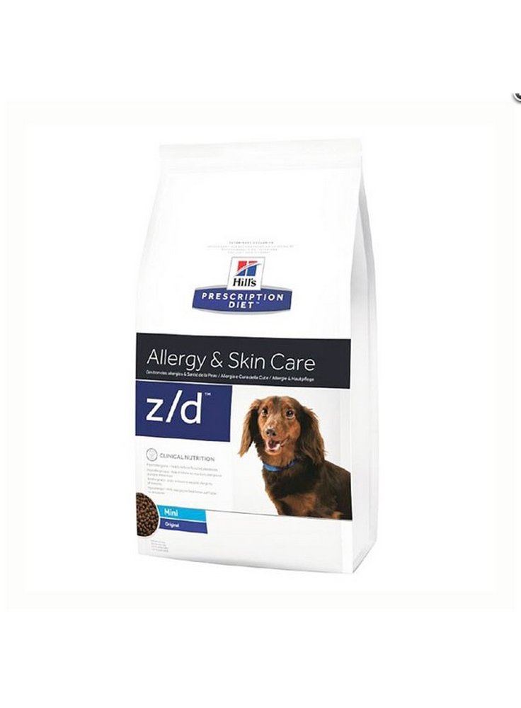 Hill's Prescription Diet cane Z/D mini Allergy e Skin Care 1.5 6 Kg