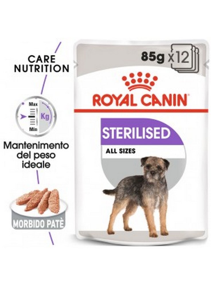 Sterilized umido cane Royal Canin 12x85 loaf