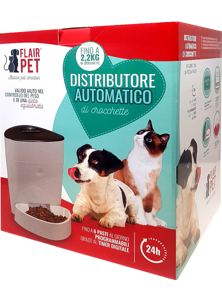 All the time Excrement retreat Distributore Automatico Cibo Cani Flairpet €64.69