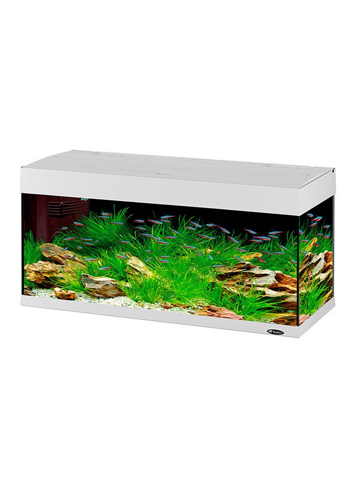 Acquario Dubai 120 Led Bianco Nero