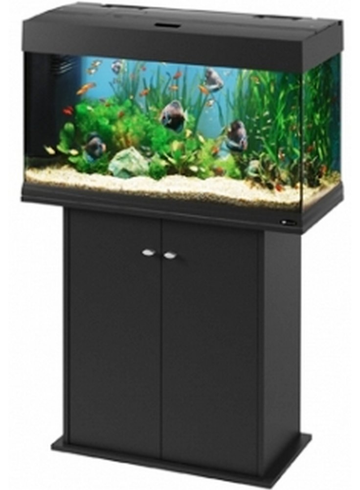 Acquario Dubai 80 NERO Black 125lt Misure 81x36x51H
