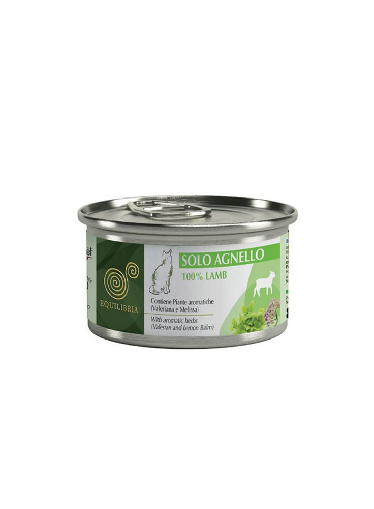 Cibo per gatti EQUILIBRIA SOLO Monoproteico 85 gr