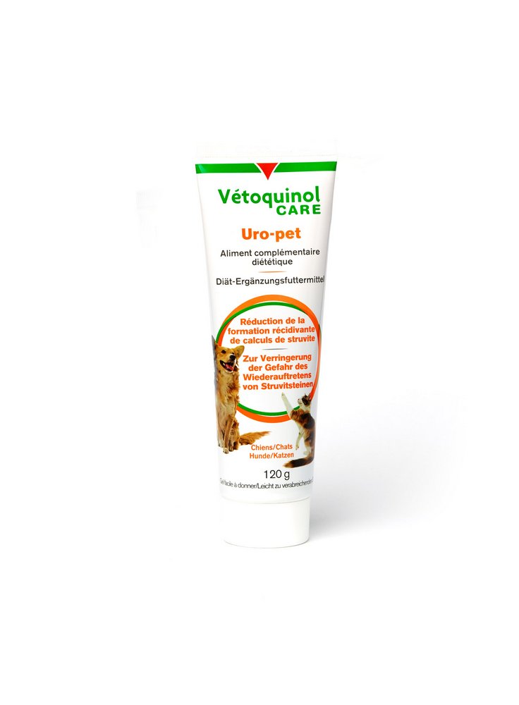 Gel per il trattamento dei calcoli da struvite nel gatto