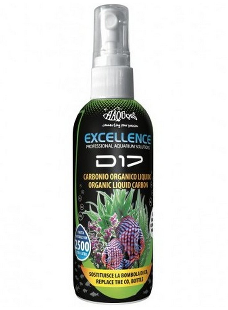 NEW Haquoss D17 organic liquid carbon 100 ml