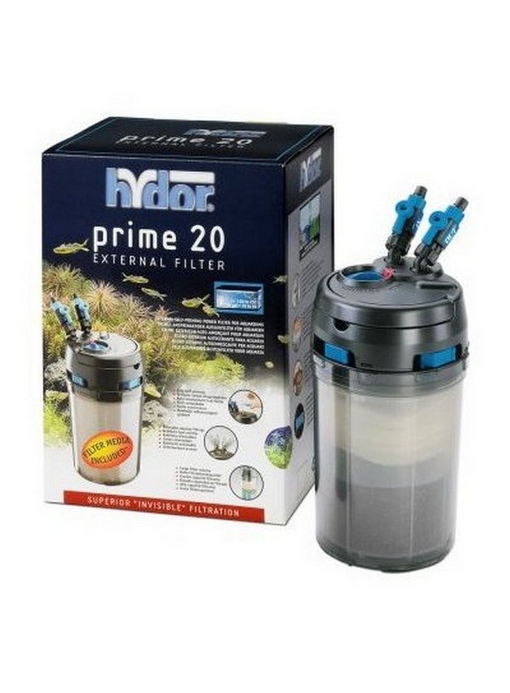 FILTRO ESTERNO PRIME 20 HYDOR FINO A 250lt scatola rovinata