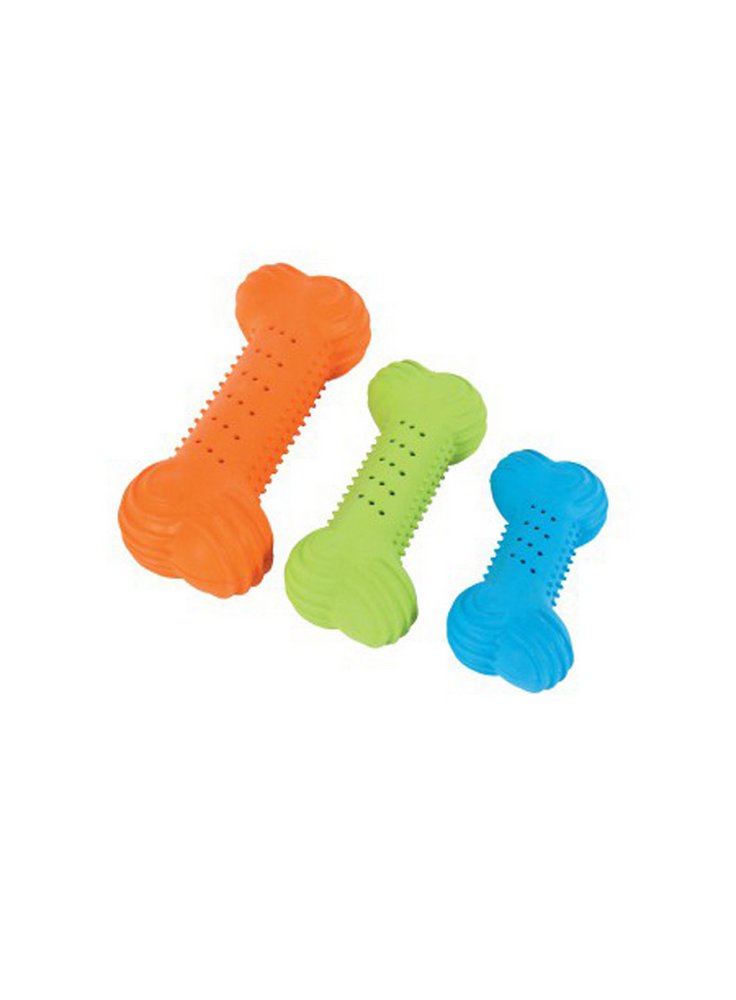 GIOCO per cani Zolux OSSO CROCCANTE CAOUTCHOU ASSORTITO