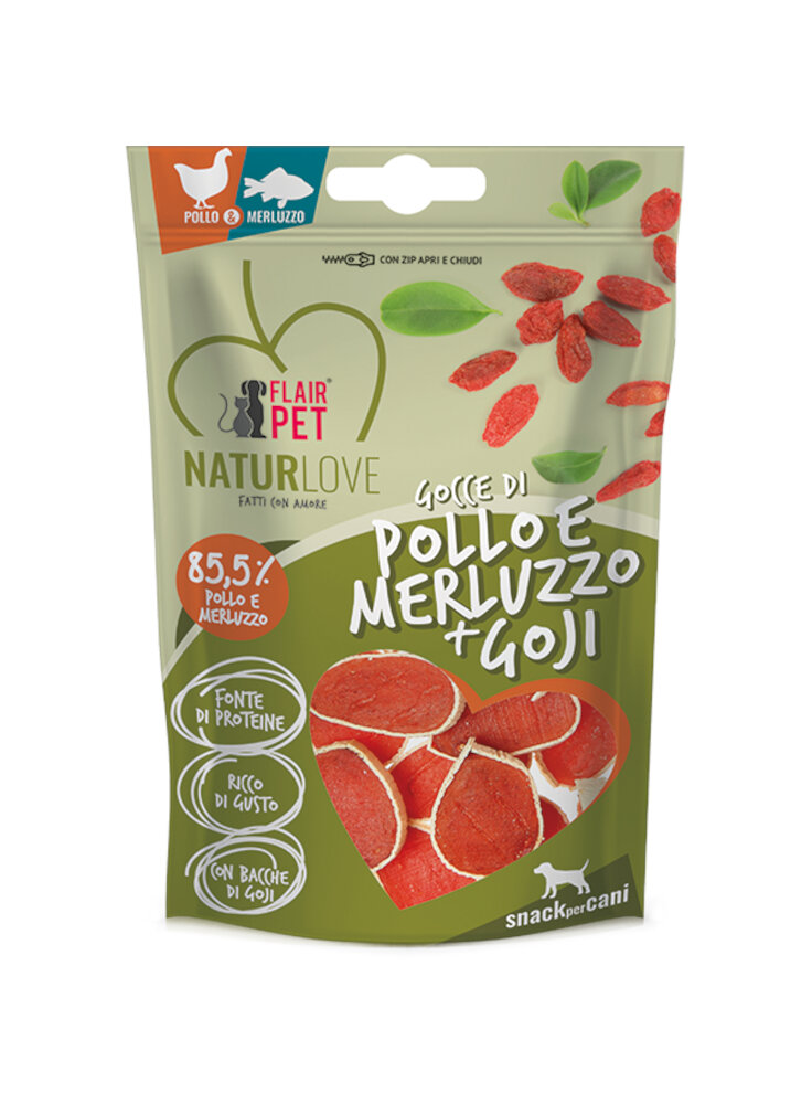 gocce-di-pollo-e-merluzzo-con-bacche-di-goji-snack-cane-70-gr