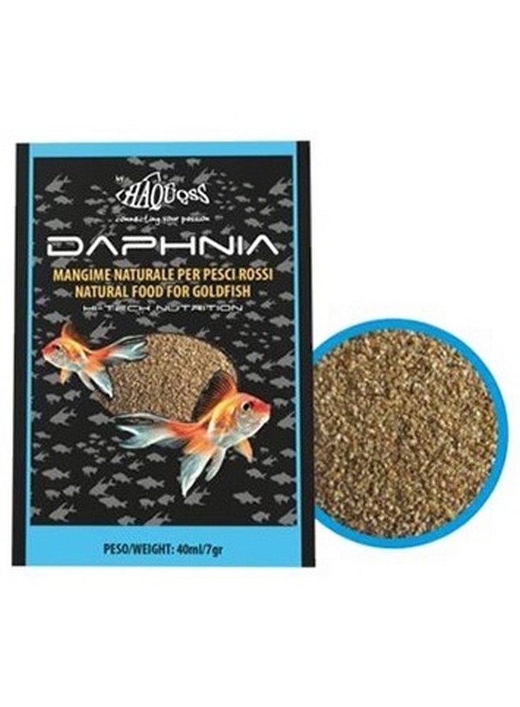 HAQUOSS Alimento per pesci rossi - Daphnia 7gr