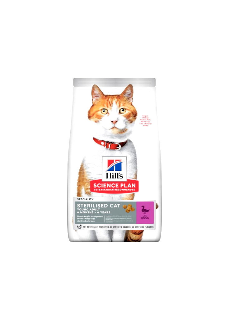 Hill's Sterilised gatto adulto anatra 300gr