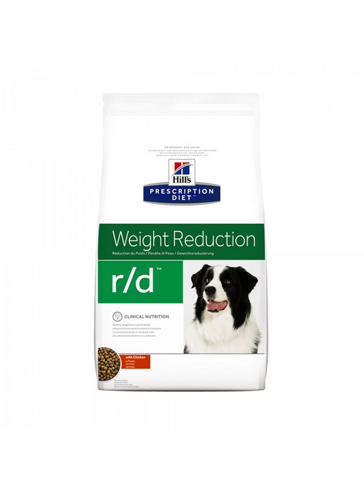 Hill's canine R/D 1,5 4 6 12KG 370gr dieta dimagrante per cani obesi