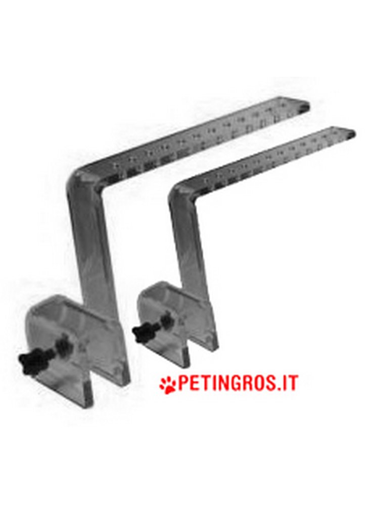 Braccetti sostegno per Plafoniera Led Strip Hi Power 2pz BRACKET