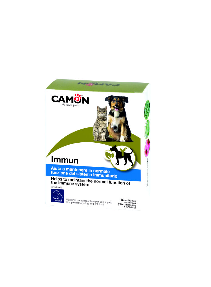 Camon IMMUN Mangime complementare per le difese immunitarie cane gatto1gr 60cpr