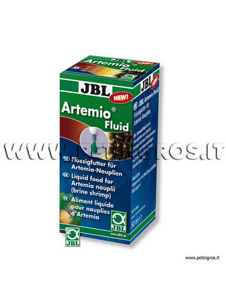 JBL ArtemioFluid 50 ml mangime liquido per alimentazione di Artemie