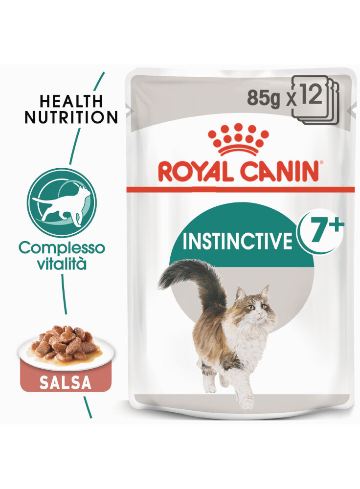 Instinctive 7+ buste gatto Royal Canin 12x85gr