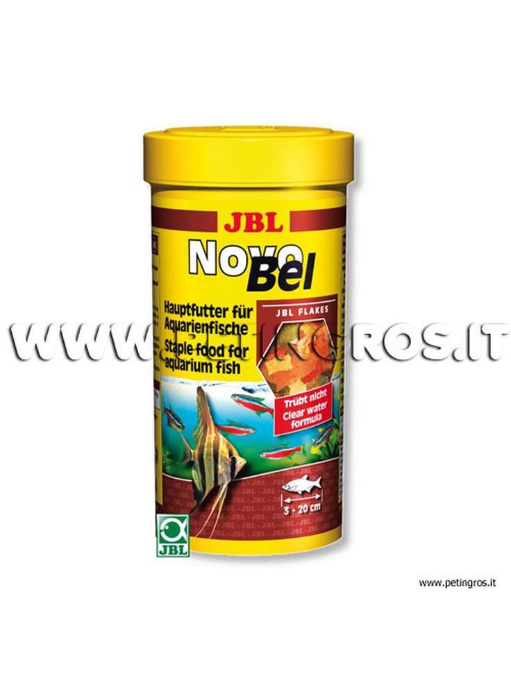 JBL Novo BEL Mangime Base in fiocchi per pesci acqua dolce