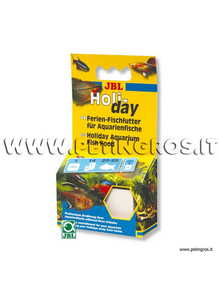 JBL HOLIDAY cibo a lento rilascio, 1 cubo da 33 grammi