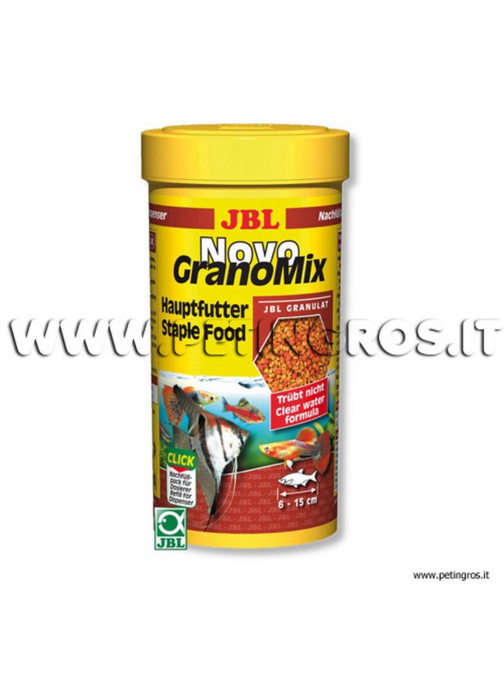 JBL RICARICA 250 ml/110 g Novo GranoMIX per tappo dosatore NOVOCLICK
