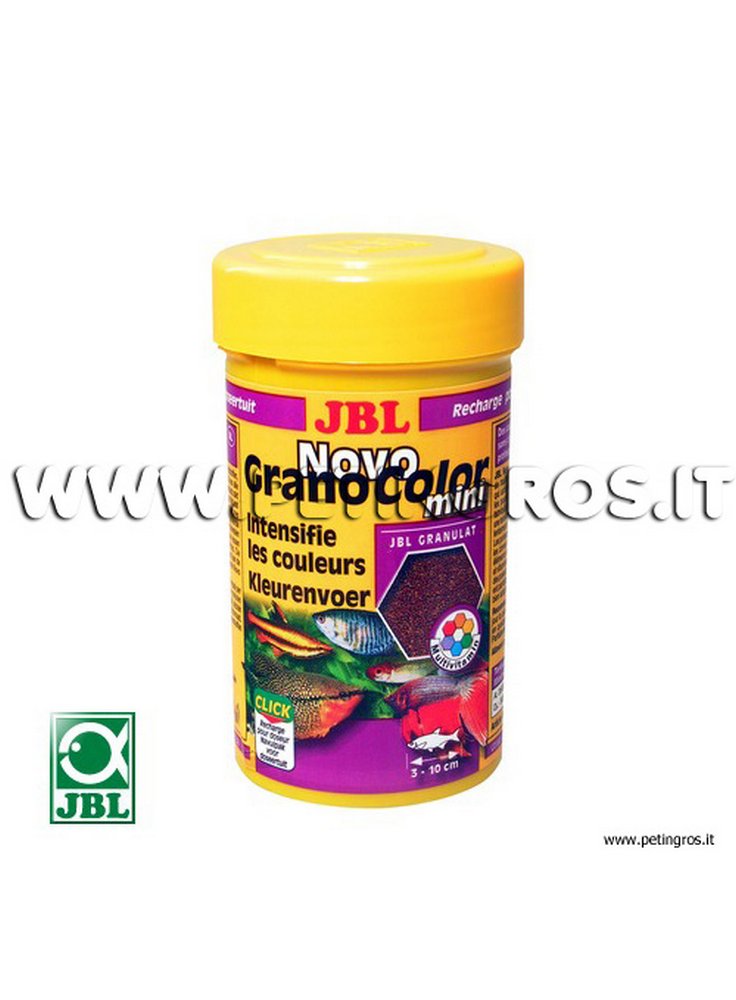 JBL RICARICA 100 ml/38 g - NovoGranoCOLOR MINI per tappo dosatore NOVOCLICK