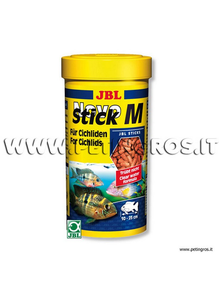 JBL Novo STICK M mangime in pellets per ciclidi medi