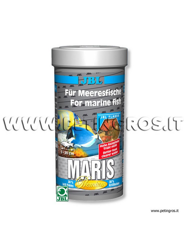 JBL MARIS – Mangime in fiocchi per pesci marini 250 ml/35 g