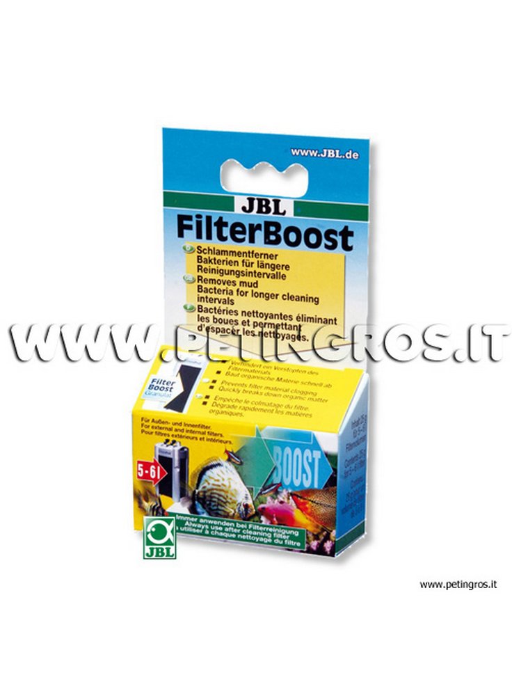 JBL FilterBoost 25 ml - Ottimizzatore batterico per filtri di acquari