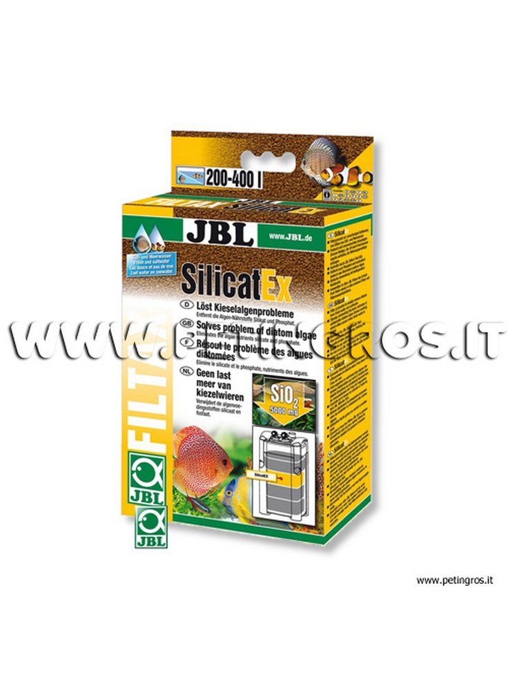 JBL SilicatEX resine per eliminare silicati dall' acquario dolce e salato