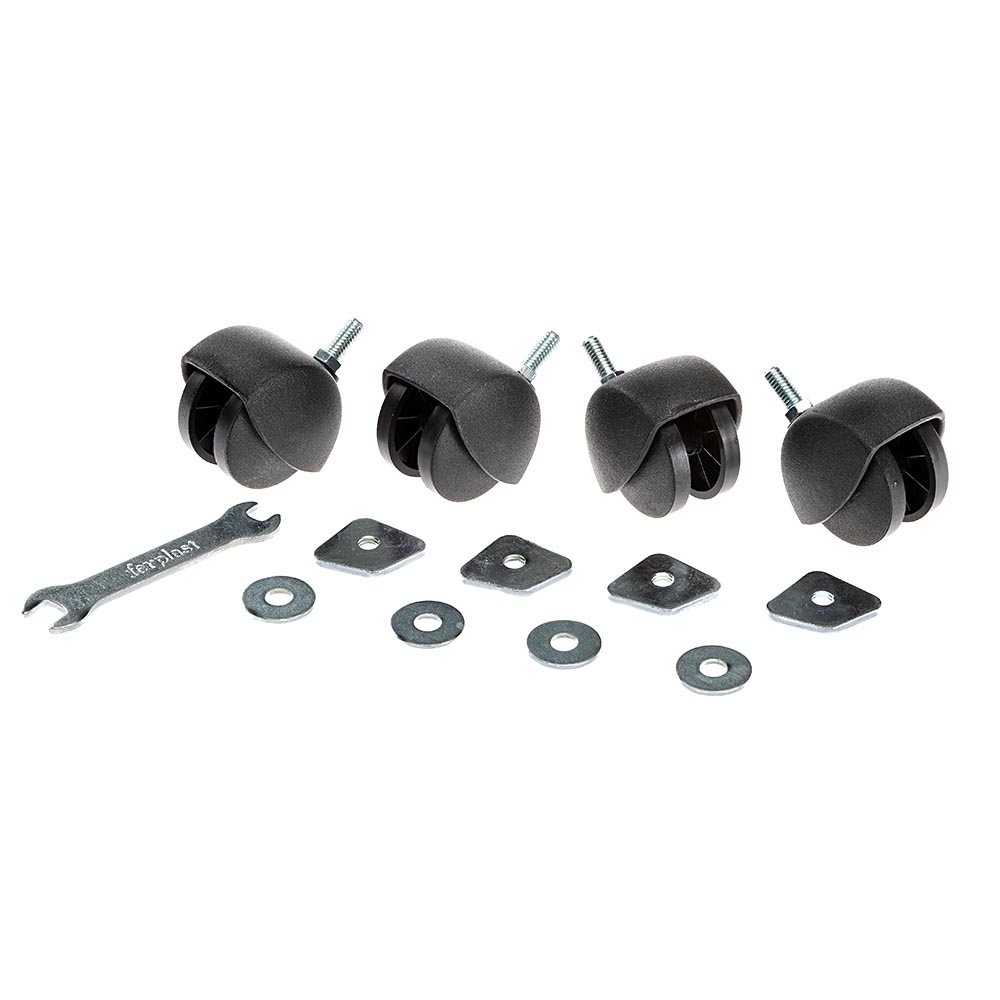 L151 KIT RUOTE (4) VOLIERE