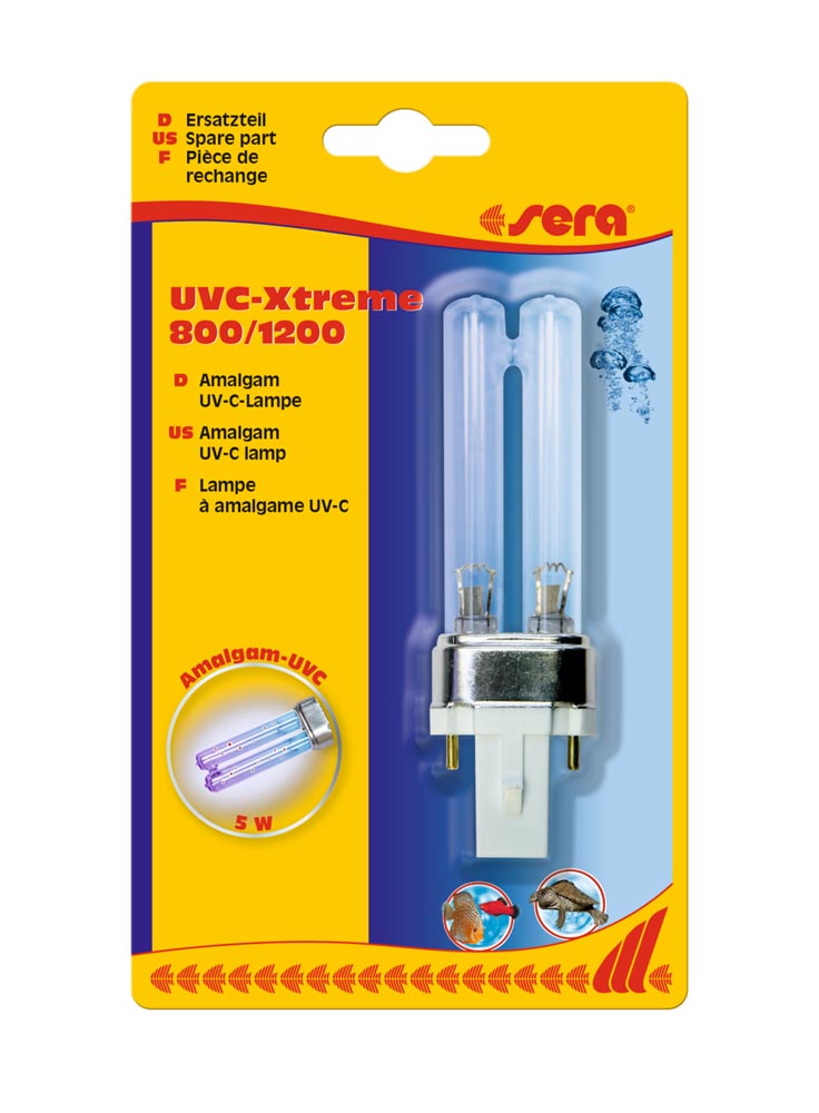 Sera lampada UV-C ad amalgama per Xtreme 800 - 1200