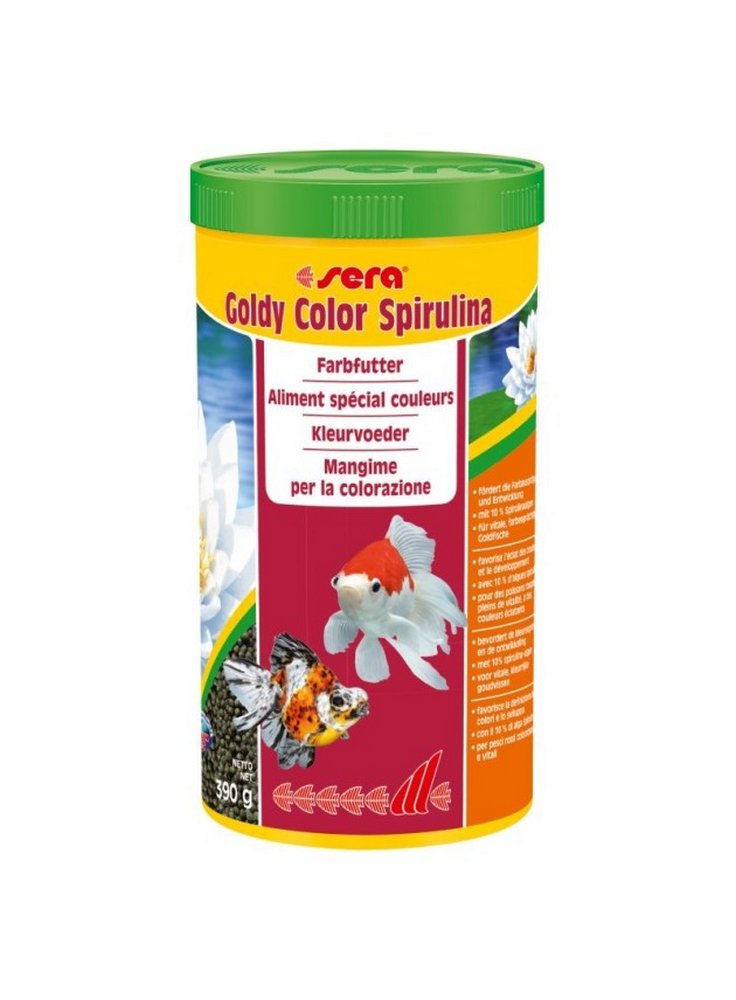 Sera Goldy color spirulina