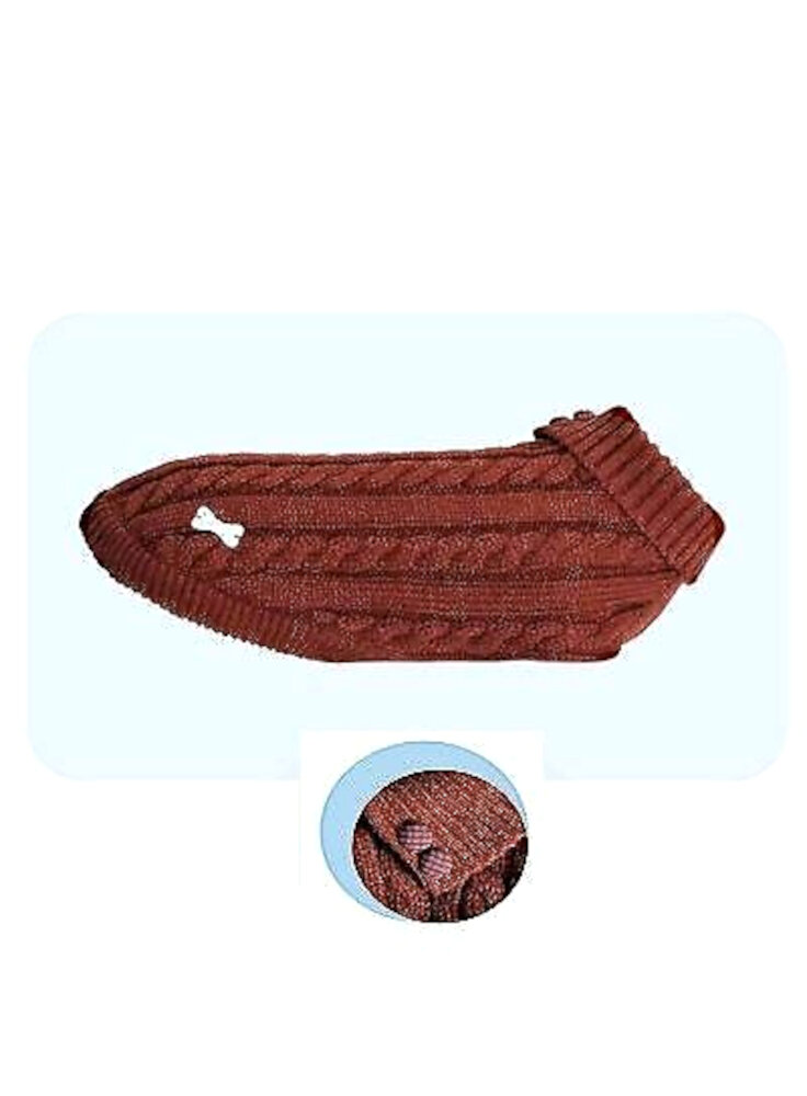 Maglioncino rosso con bottoni sul collo Camon modello Jacksonville