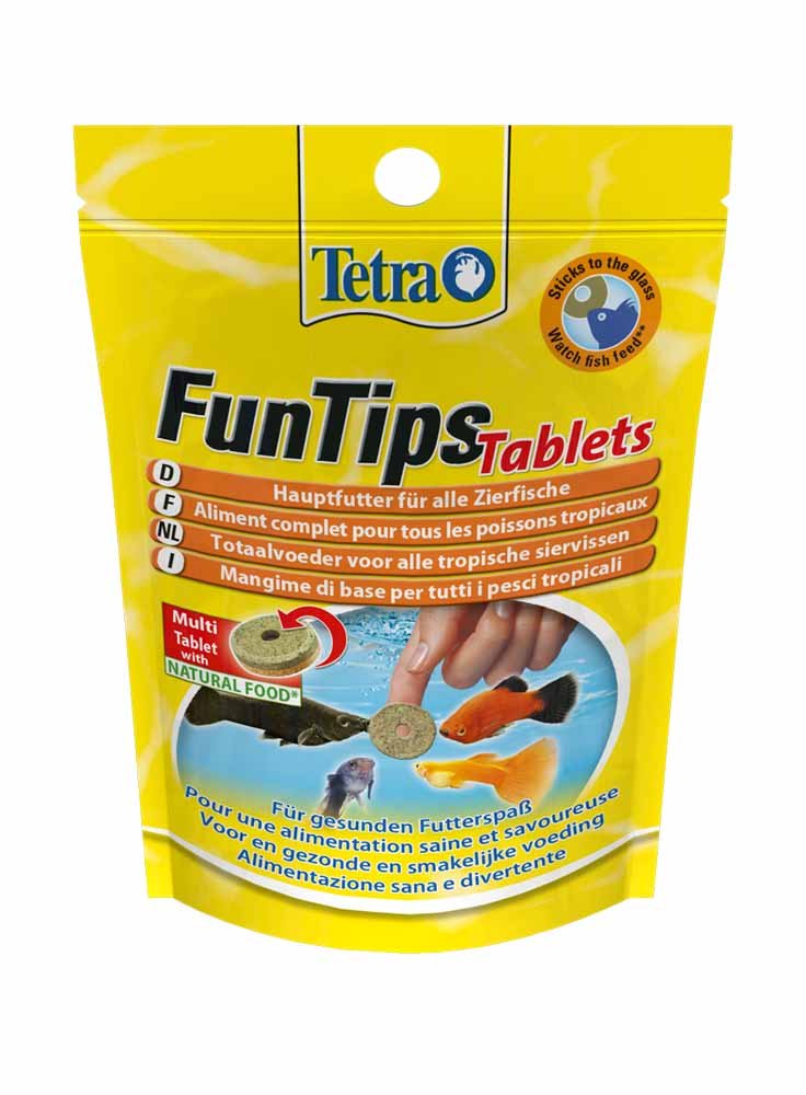 Tetra mangime pesci tropicali FunTips 20 tablets