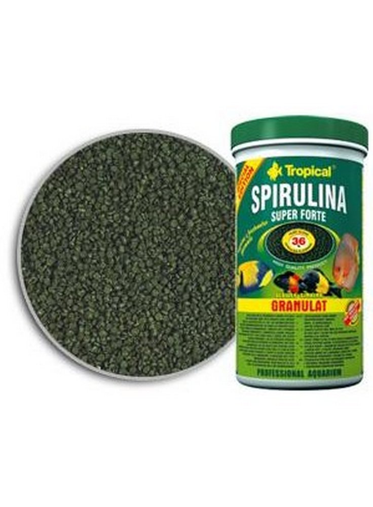 Spirulina granulato per pesci ornamentali 150 ml