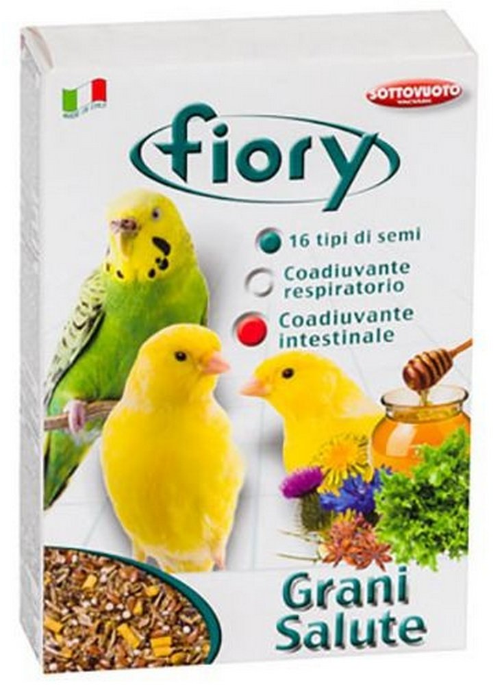Fiory mangime completo per uccelli granivori Grani Salute 300 Gr