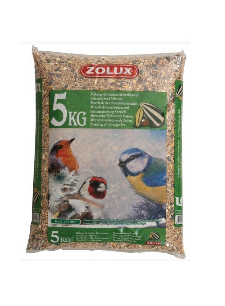 Zolux mix per uccelli da giardino 5 Kg