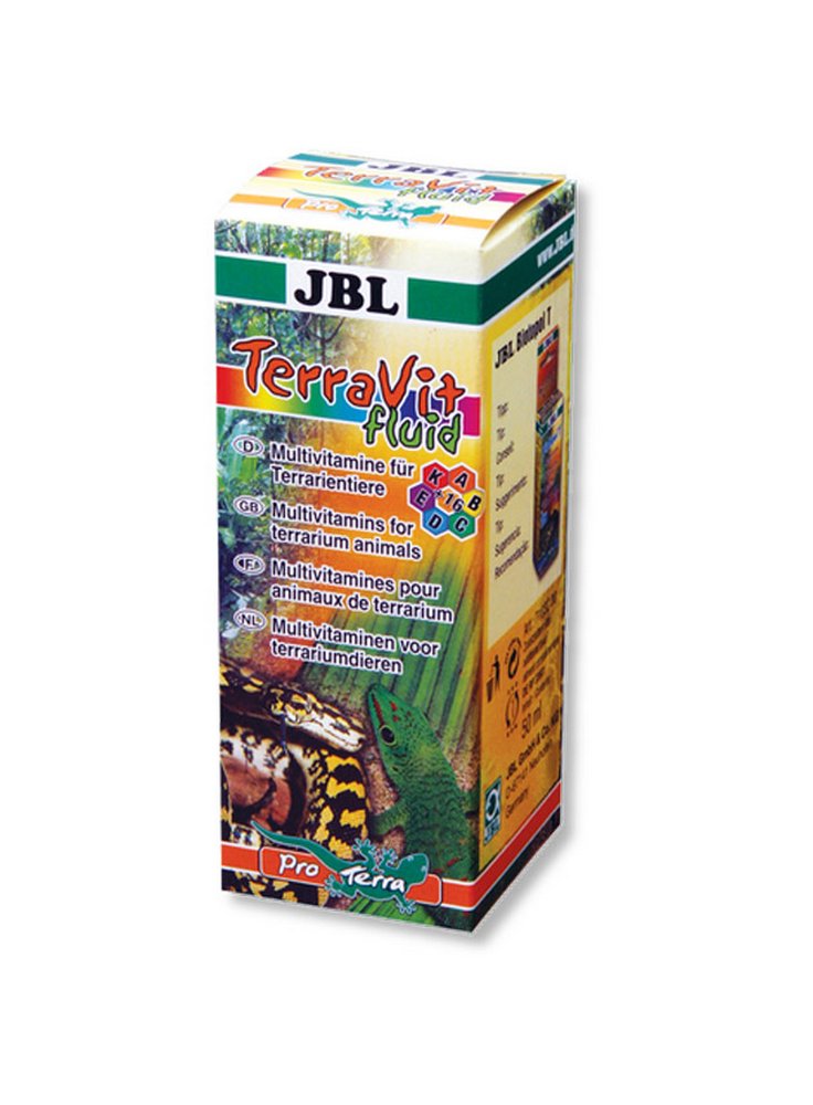 JBL TerraVita fluid multivitamine per animali da terrario 50 ml