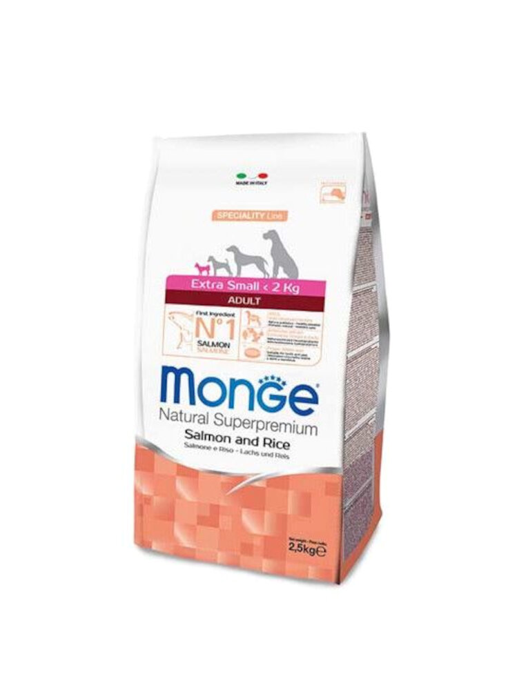 Monge Extra Small Adult Speciality Salmone e Riso